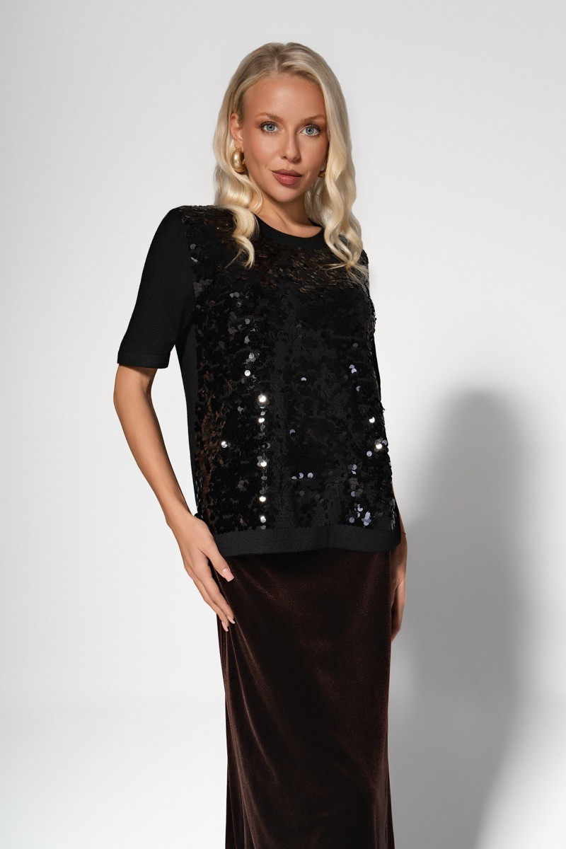 Блуза sequin knit