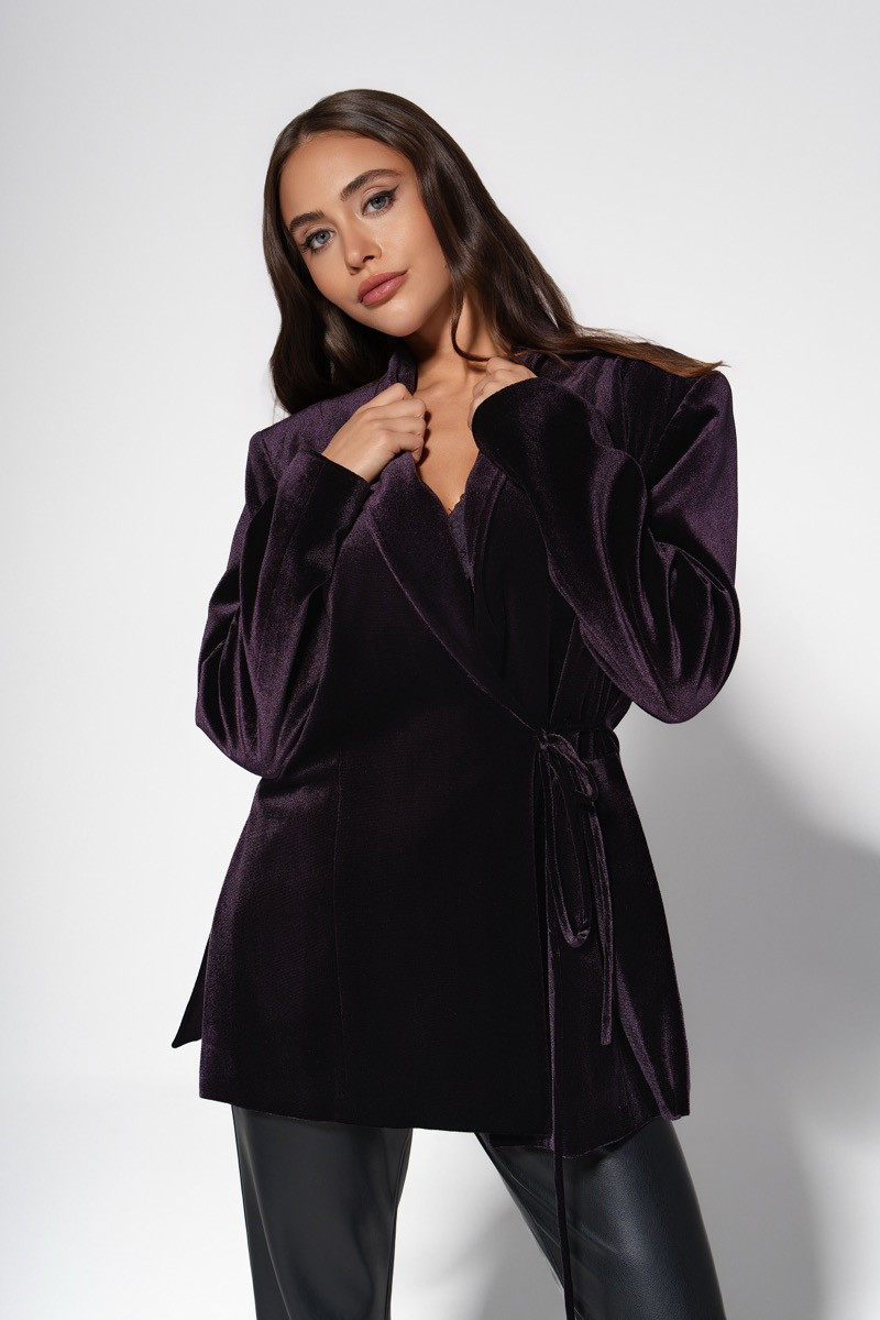 Сако velvet deep