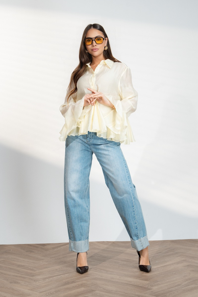 Дънки light denim style