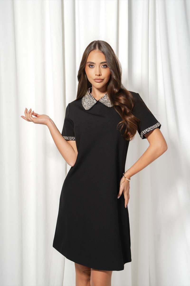 Рокля crystal collar