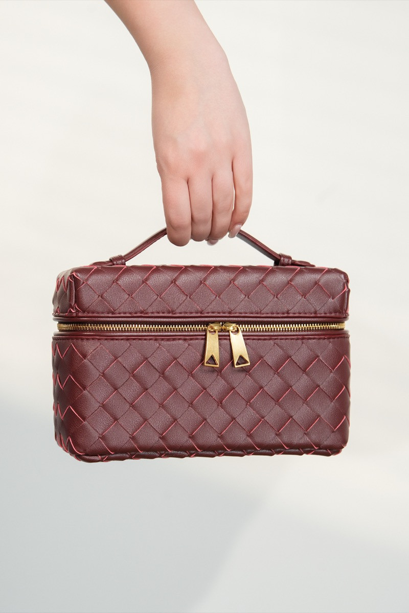 Чанта case burgundy