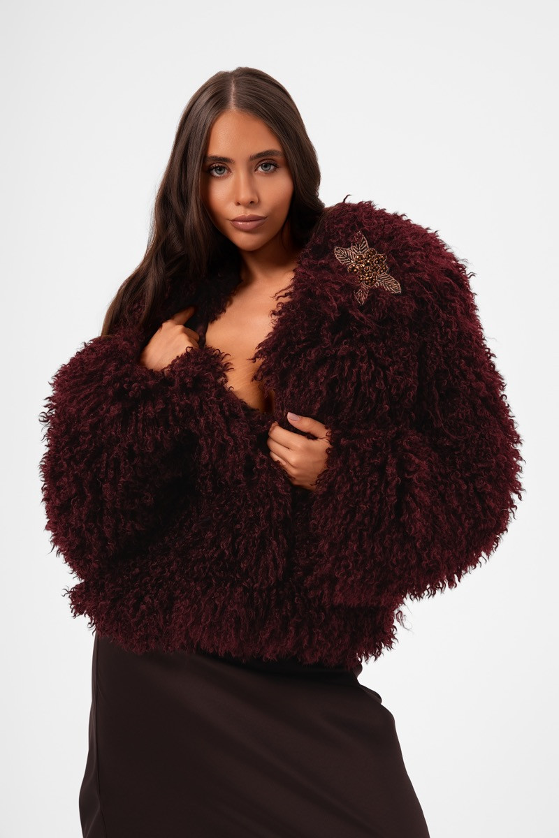 Палто bordeaux cloud